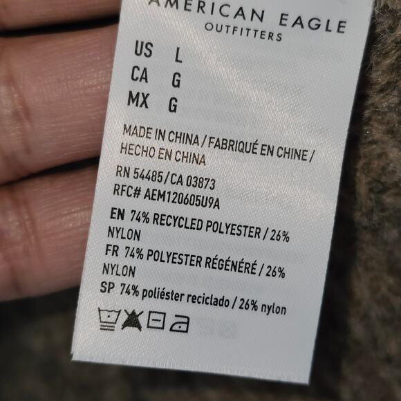 American Eagle Women's Cozy Bow Sweater Size Large - Picture 7 of 9